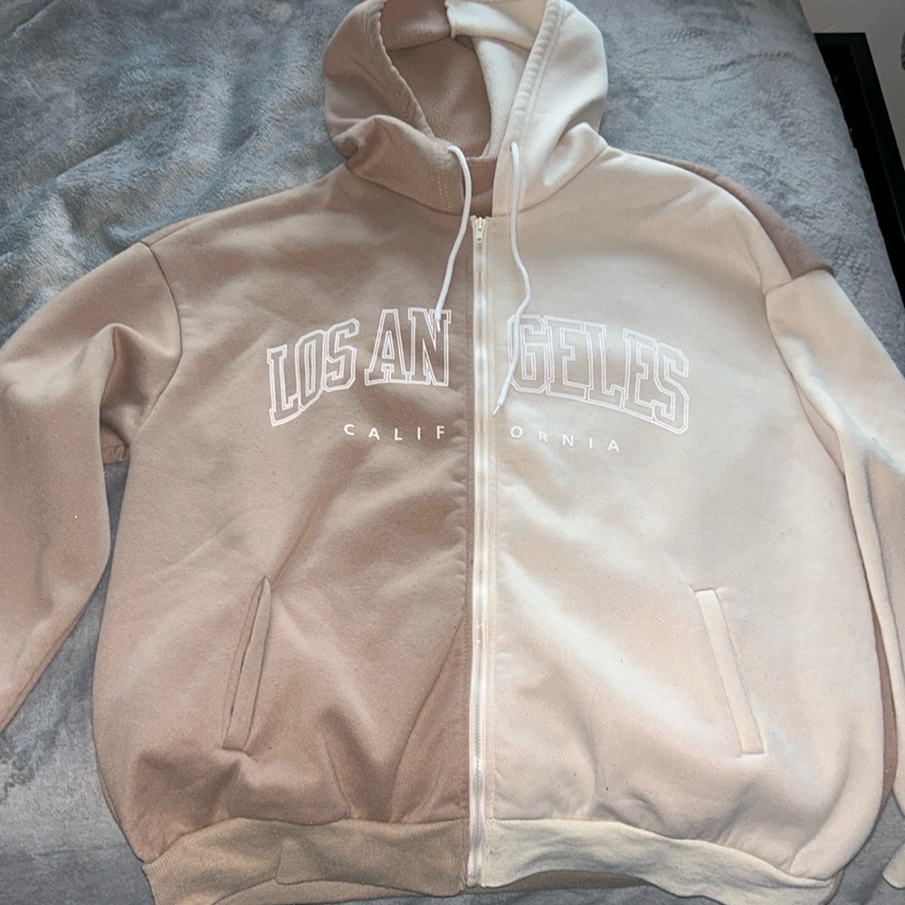 Zip-up hoodie